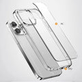 Transparent hard case anti yellow